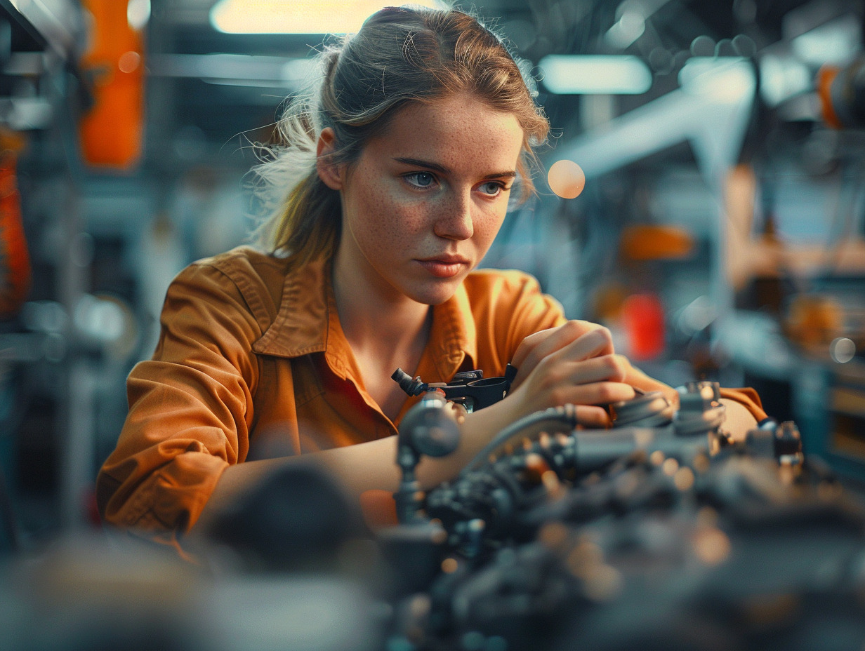 femme automobile